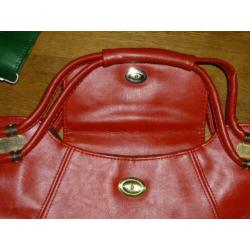 Vintage oranje tas