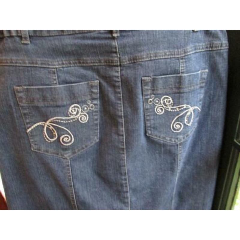 mj/ SETTERLADY rok/rokje/ jeans/spijkerrokje/40 STRETCH