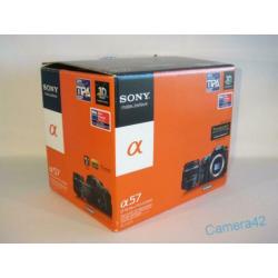 Sony SLT-A57 A57 - zeer netjes en weinig clicks!