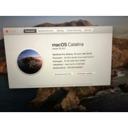 Krasvrije MacBook Pro Retina 15-inch i7 2,5Ghz - 16GB RAM