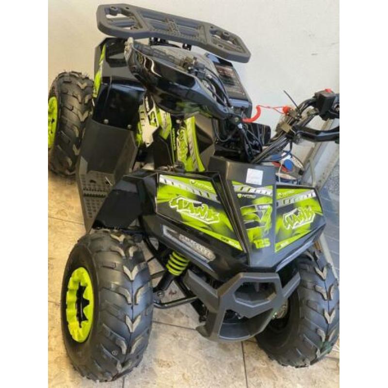 Elektrische Kinder quad kinderauto crosser buggy step