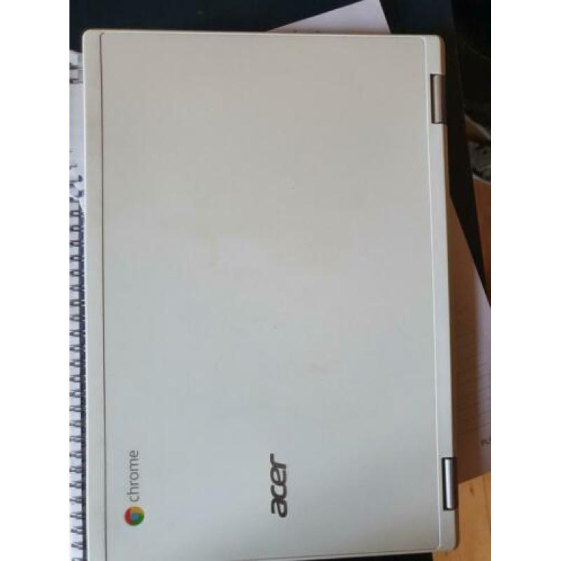 Acer Chromebook, 360 graden draaibaar met touchscreen.