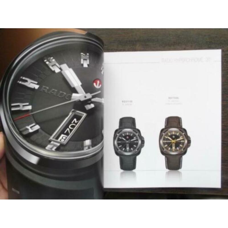 RADO 2016 / 2017 horlogebrochure nieuw 5 euro