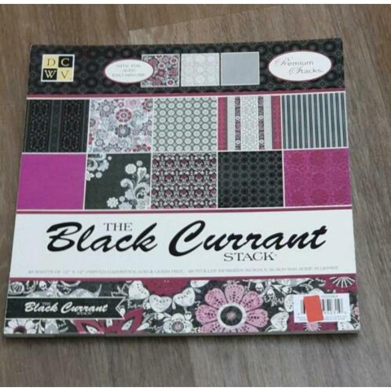 Scrap blok DCWV The Black Current