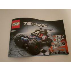 Lego Technic Pull back race/rally auto Nr 42010.