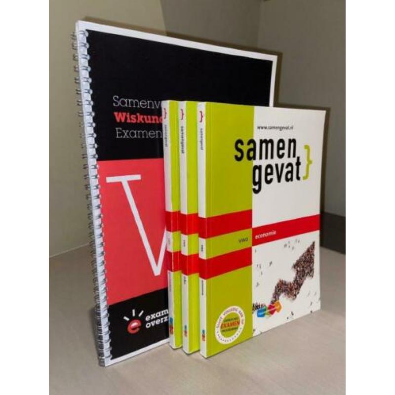 4 Samengevat bundels + Examenstof overzicht VWO