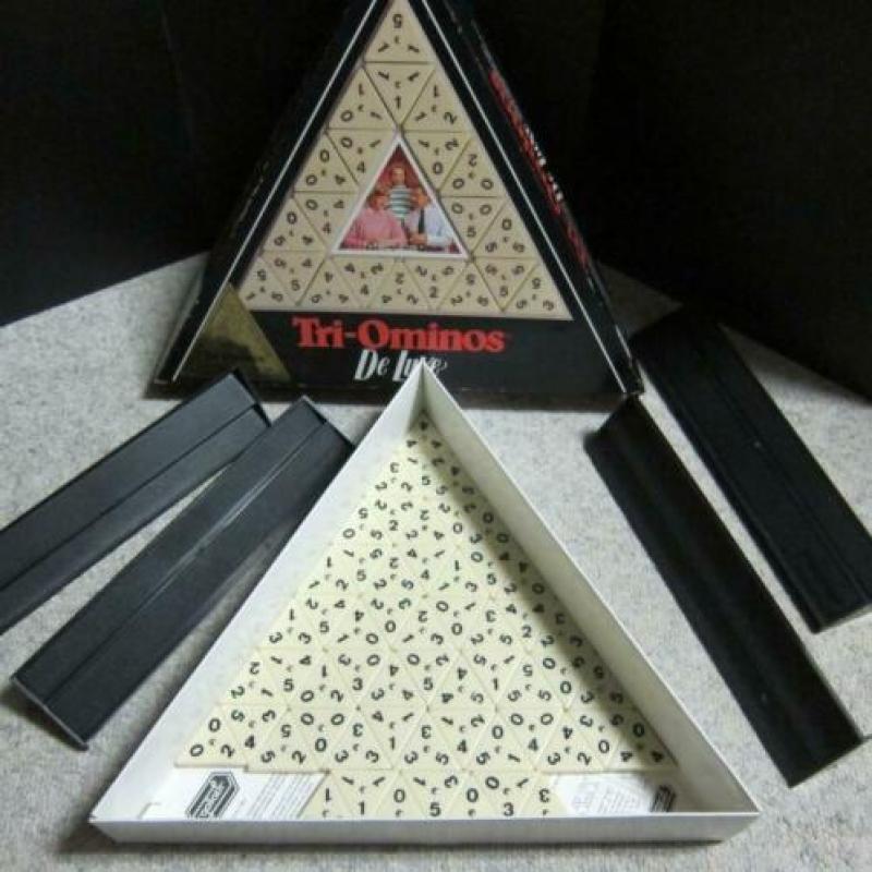 Bordspel - Tri-Ominos De Luxe - Tri - Ominos