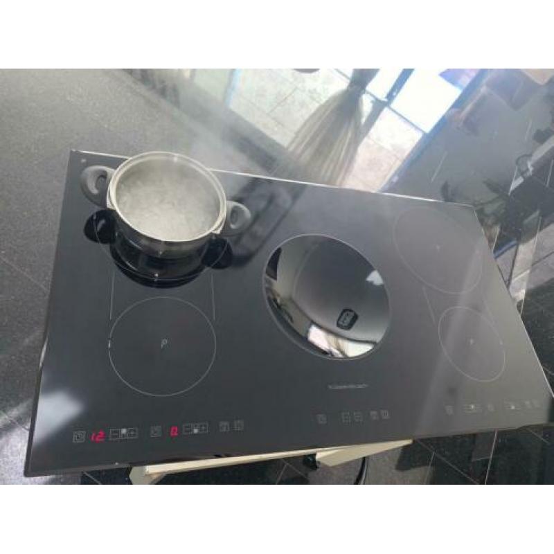 Luxe Küpperbusch inductie 90 cm met wok zone ZGAN