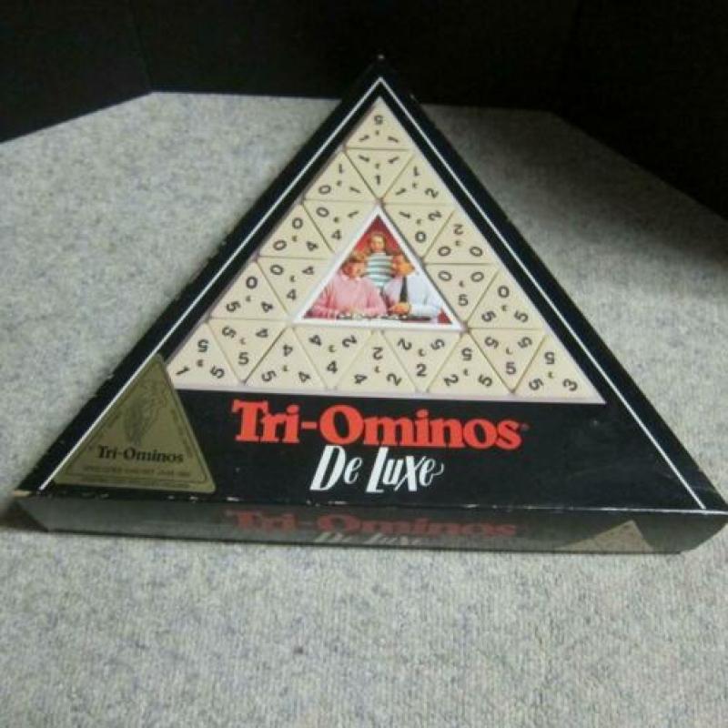 Bordspel - Tri-Ominos De Luxe - Tri - Ominos
