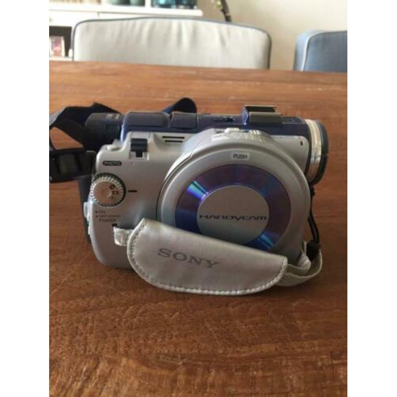 Sony DVD camera met tas