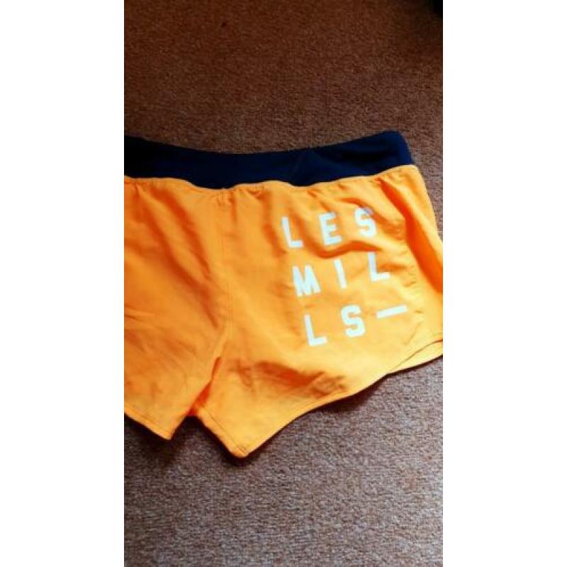 Reebok les mills short maat m