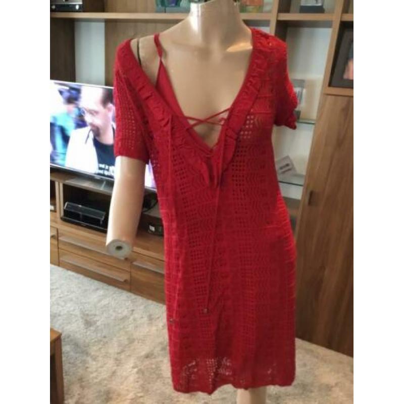 TWIN-SET BY SIMONA BARBIERI jurk met losse onderjurk, maat m