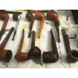 18 diverse pijpen