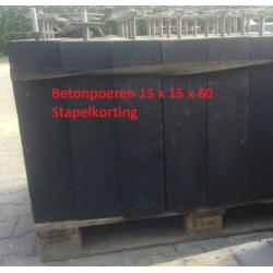 Betonpoer voor Schuur, Blokhutten, Hekken & Schuttingen