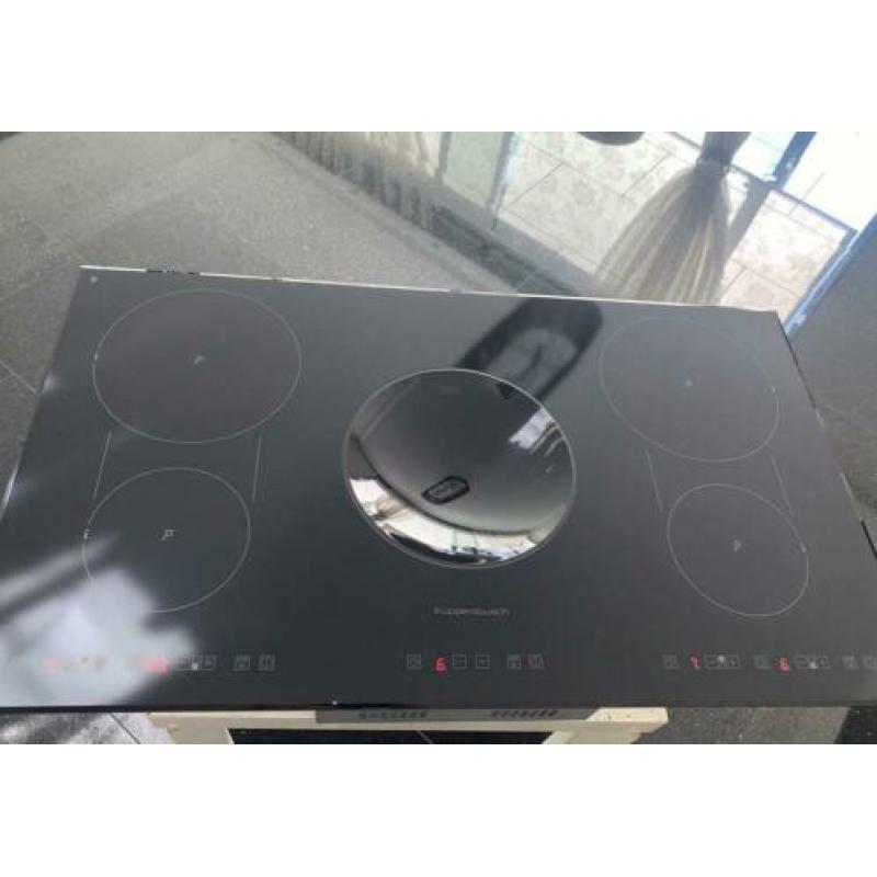 Luxe Küpperbusch inductie 90 cm met wok zone ZGAN