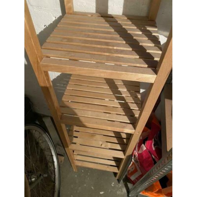 MOLGER badkamer stellingkast berken badkamer kast ikea