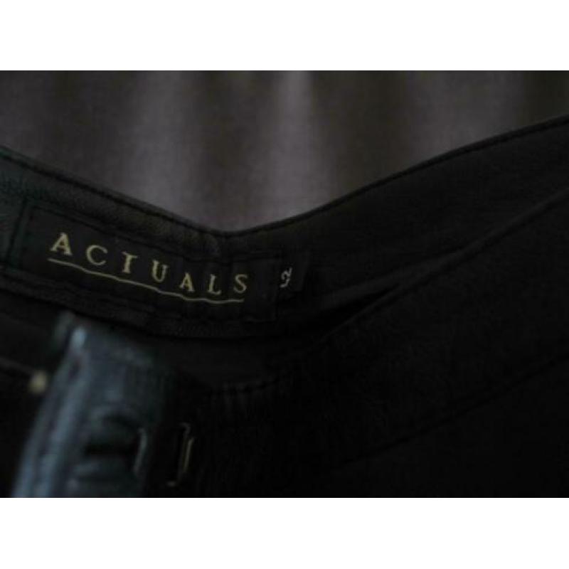 Leren broek merk Actuals -dames