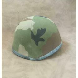Franse helm met camo cover type F1 - 1989