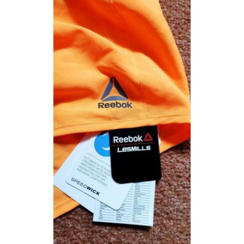 Reebok les mills short maat m