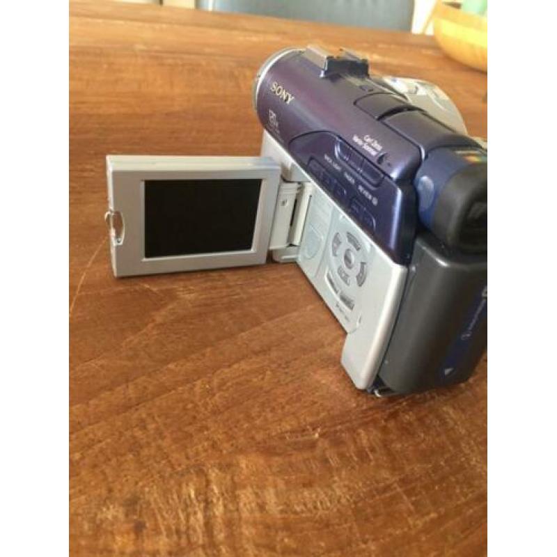 Sony DVD camera met tas
