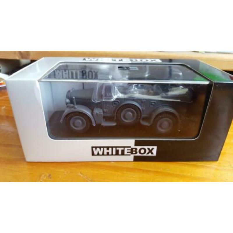 WB257, Horch 901, donkergrijs, 1:43, WhiteBox Oplage 1000 st