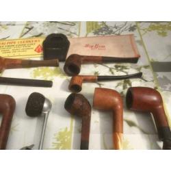 18 diverse pijpen