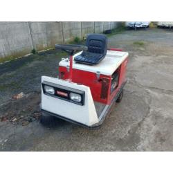Veegmachine elektrisch aangedreven