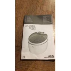 ultrasone reiniger van AEG