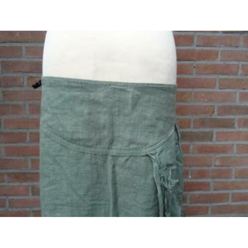 Groene Boheme rok mt 44