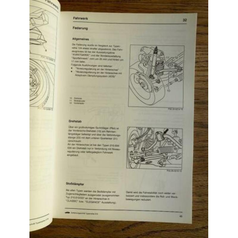 X1mercedes serviceboek type 210 1995 E220 tot E320