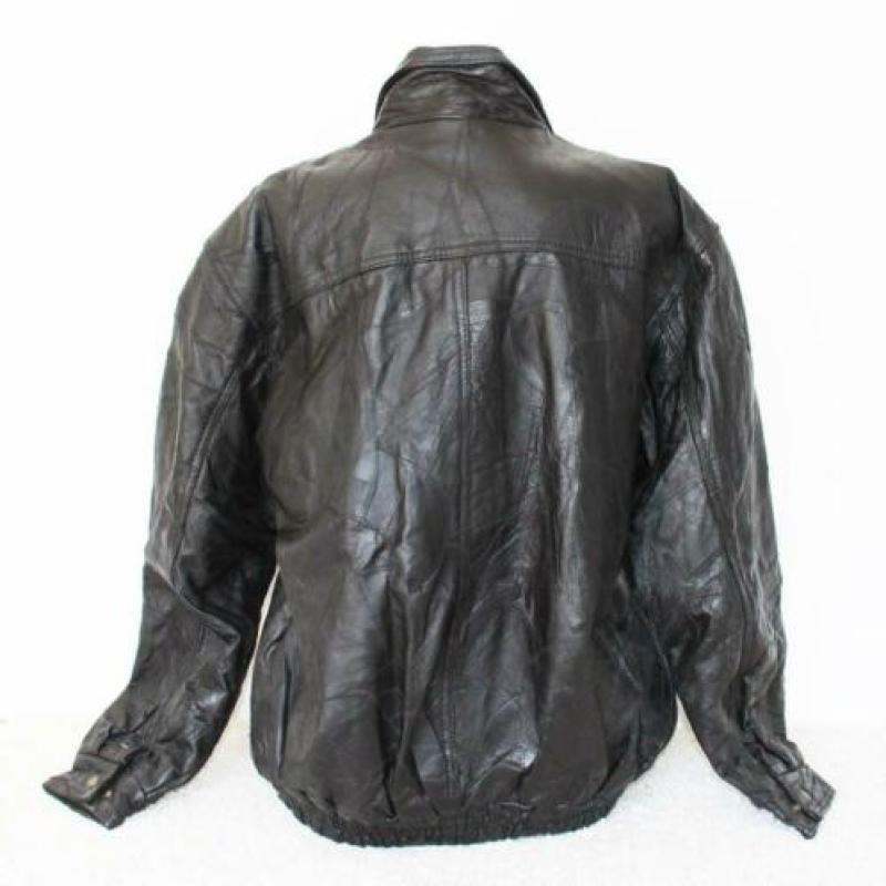 Mooie Soepele Leren Vintage Jas* (XL) winterjas