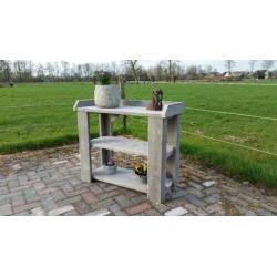 oppottafel van steigerhout