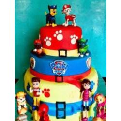 Nieuw. Set 12 Poppetjes/figuurtjes van Paw Patrol.Versiering