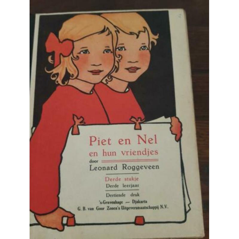 Piet en Nel kinderboeken oud.
