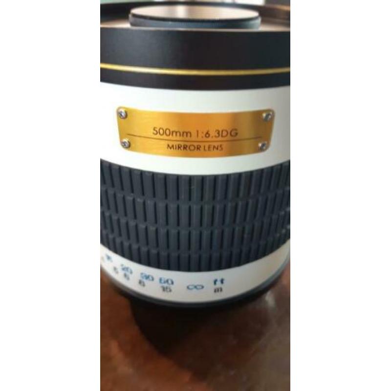 500mm f/6,3mm spiegellens voor Canon