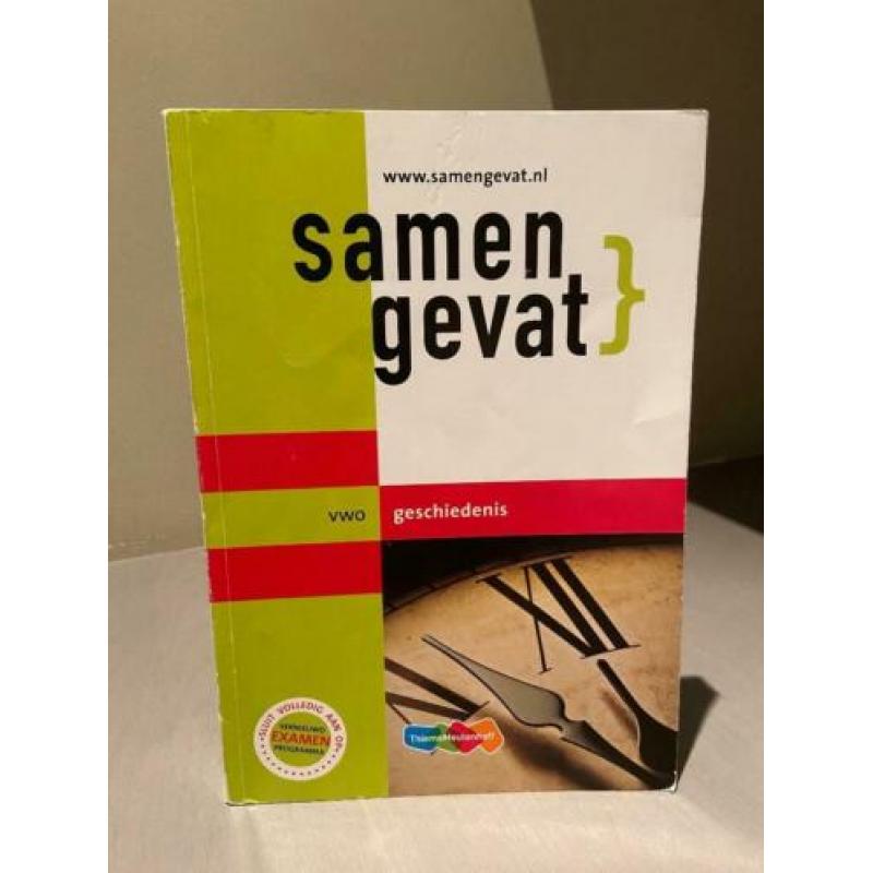 4 Samengevat bundels + Examenstof overzicht VWO