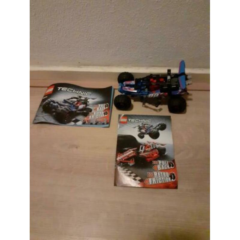 Lego Technic Pull back race/rally auto Nr 42010.