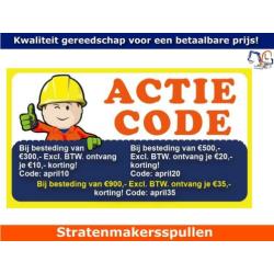Snelglad Afreien - Egaliseren stratenmakersspullen