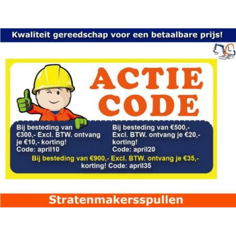 Snelglad Afreien - Egaliseren stratenmakersspullen
