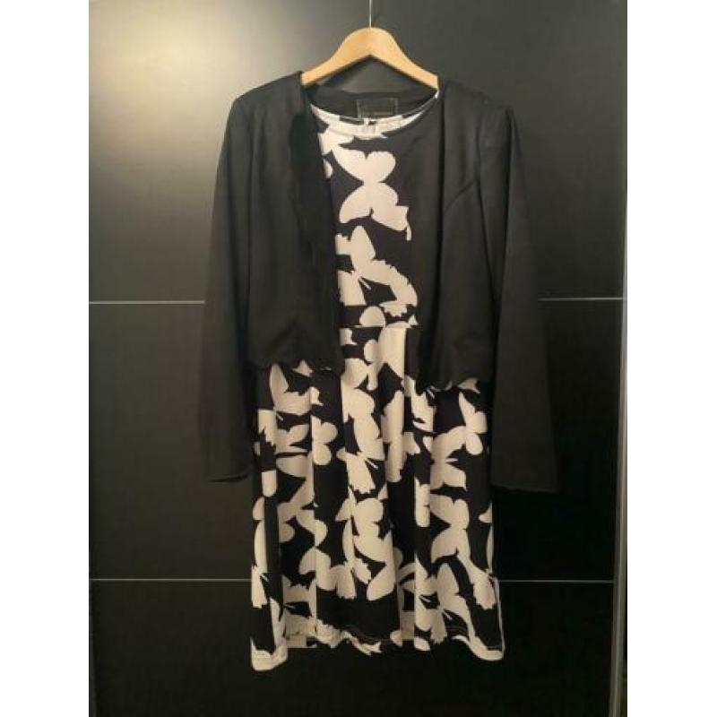 Bonprix jurk + jasje maat 40/42