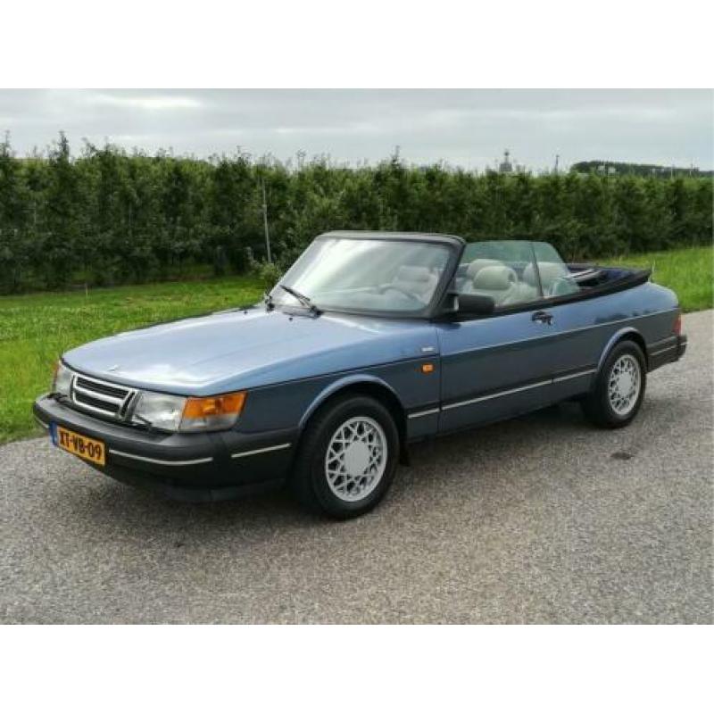 Saab 900 Classic Cabrio 2.0 S | Leder | zeer nette auto!