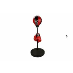 Bokstrainer Standaard - Junior - Zwart/Rood