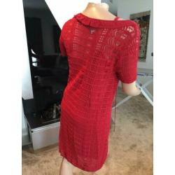 TWIN-SET BY SIMONA BARBIERI jurk met losse onderjurk, maat m