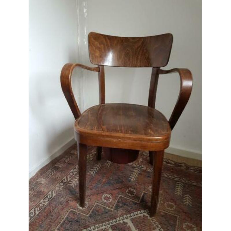 Lekker zittende vintage (po)stoel