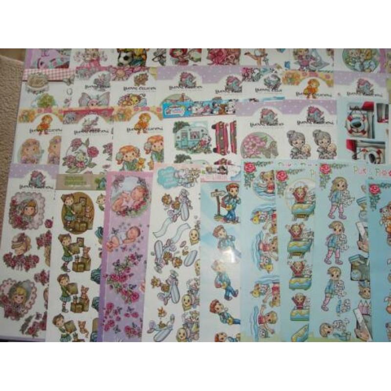 40 stuks mooie knipvellen van Yvonne Creations