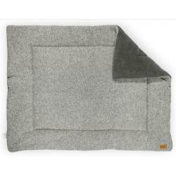 Jollein boxkleed 80x100cm Stonewashed knit grey