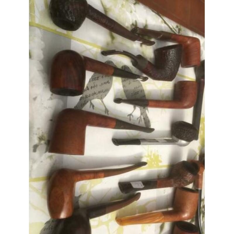 18 diverse pijpen