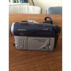 Sony DVD camera met tas