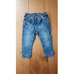 FDC jogjeans spijkerbroekjes *nieuw* grijs / blauw, 68 / 74