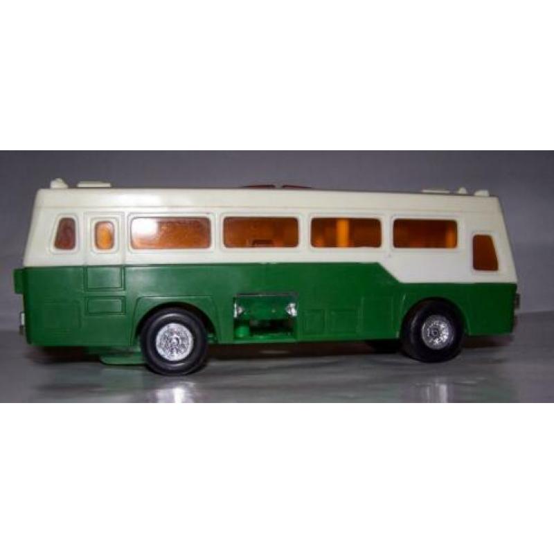 Vintage jaren '60 plastic busmodel. Lucky-Hong Kong. Nwst.